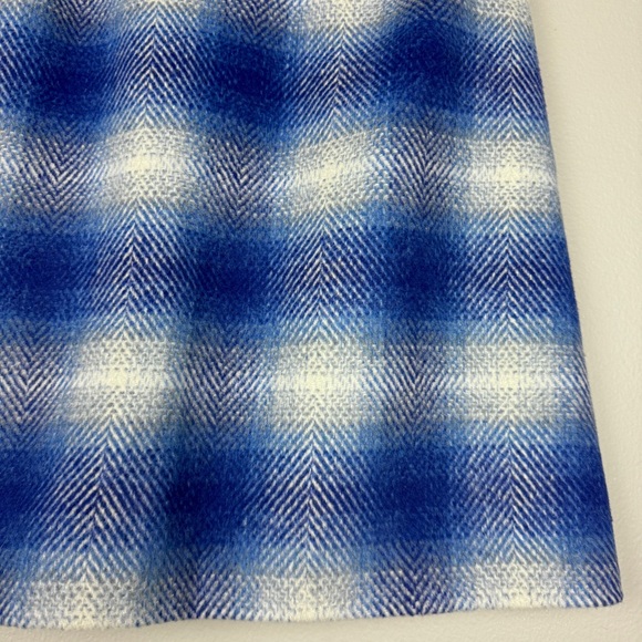 Anthropologie Hutch Nichole Plaid Wool Blend Mini Skirt - Picture 4 of 6